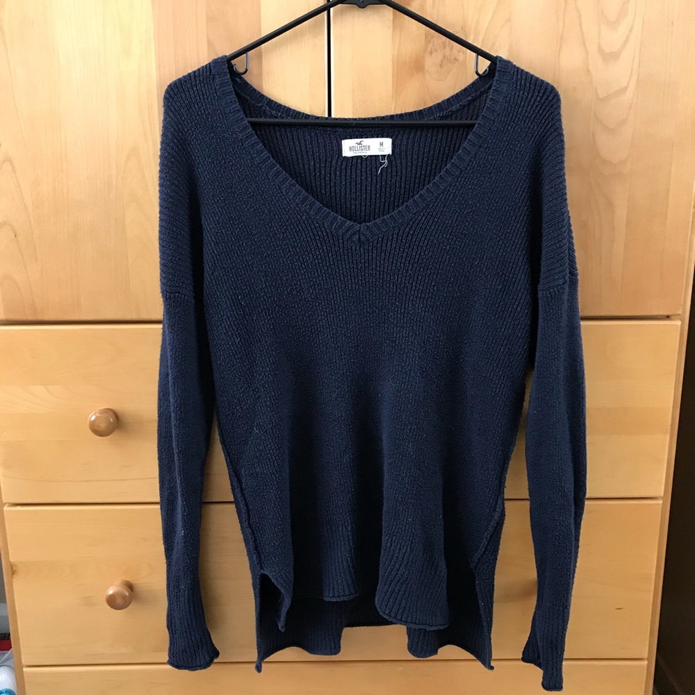 Navy sweater